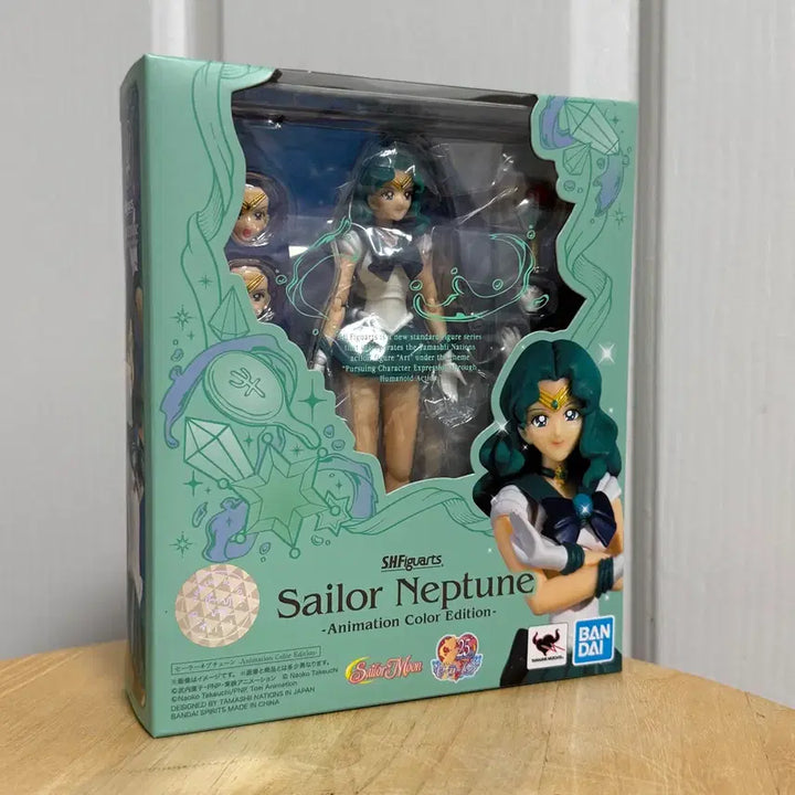 [BUNJANG] Bandai Tamashii Nations Sailor Moon Sailor Neptune Animation Color Edition Figure / SHF 세일러문 세일러 넵튠 미개봉 (Animation color버전)
