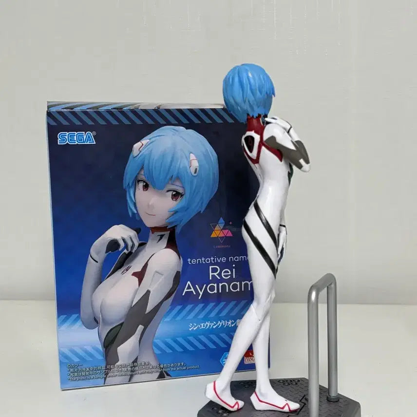 [BUNJANG] SEGA Evangelion Ayanami Rei Figure / 택포1.8) SEGA 에반게리온 아야나미 레이 피규어