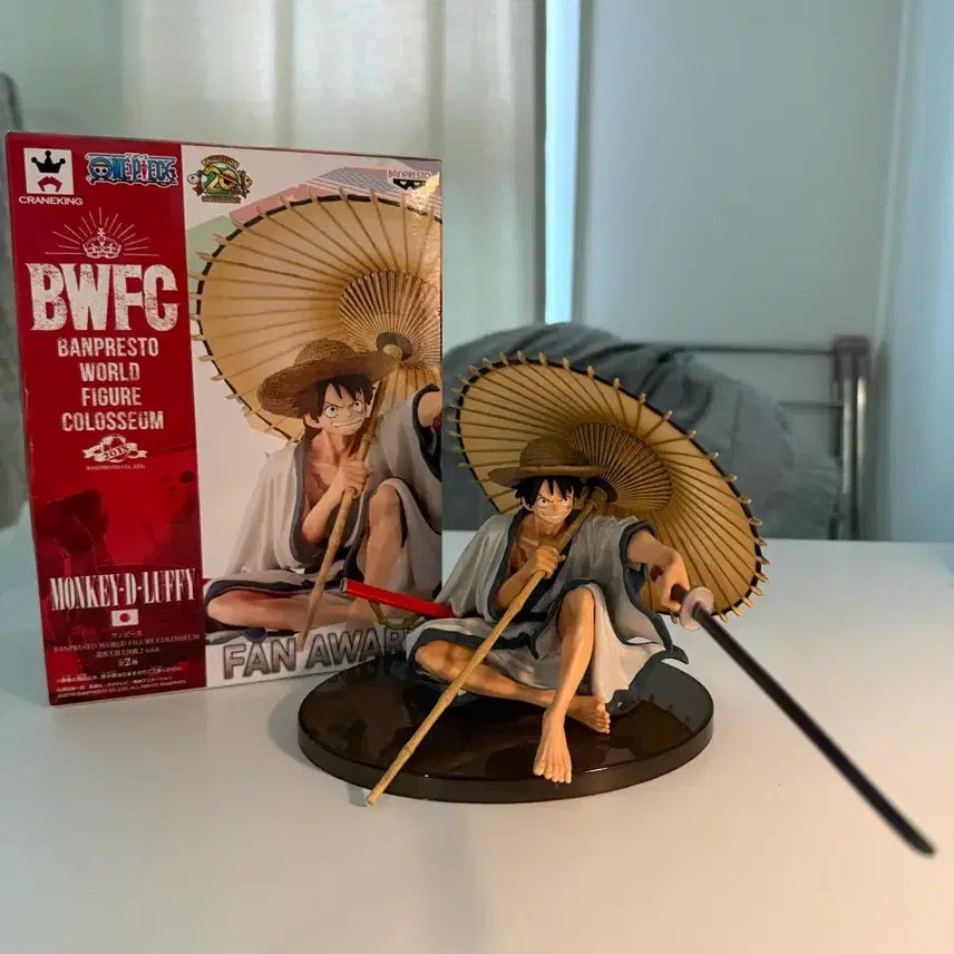 [BUNJANG] Banpresto One Piece Luffy BWFC Figure / [급처분]반프레스토 원피스 루피 피규어 BWFC