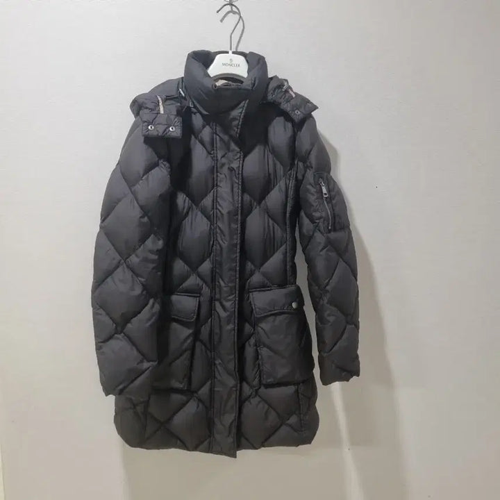 [BUNJANG] Burberry Brit Quilted Long Padding Goose Down / 버버리 브릿 체크안감 퀼팅 롱패딩 구스다운 국내정품