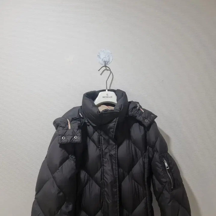 [BUNJANG] Burberry Brit Quilted Long Padding Goose Down / 버버리 브릿 체크안감 퀼팅 롱패딩 구스다운 국내정품