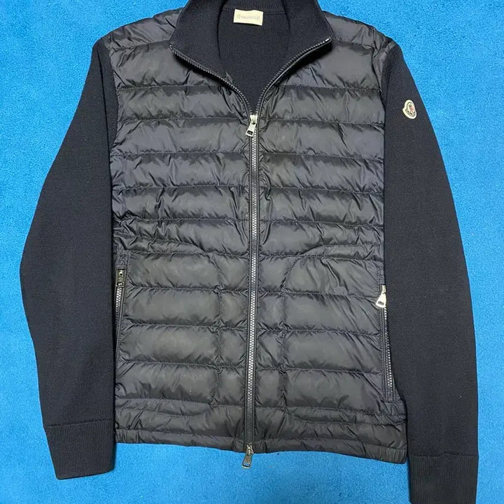 [BUNJANG] Moncler 23-24FW Wool Cardigan Knit Padding M / 23~24년식 정품 몽클레어 니트패딩 울 가디건 M