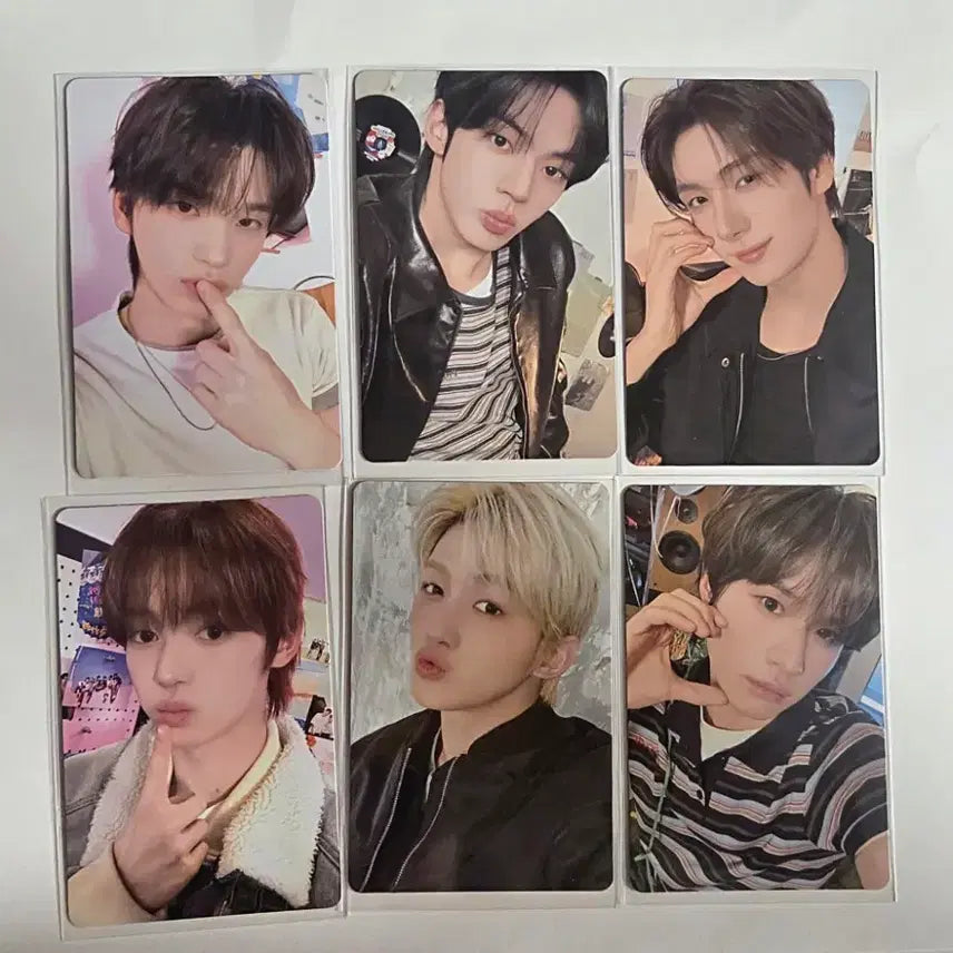 [BUNJANG] TWS 2nd Anniversary Drop Chain Photocard Bundle Set / TWS 투어스 2주년 드롭 체인 포카 / 신유 도훈 영재 한진 지훈 경민