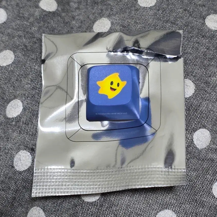 [BUNJANG] Super Mario Star (Chiko) Keycap New / 슈퍼마리오 별(치코) 키캡 새상품