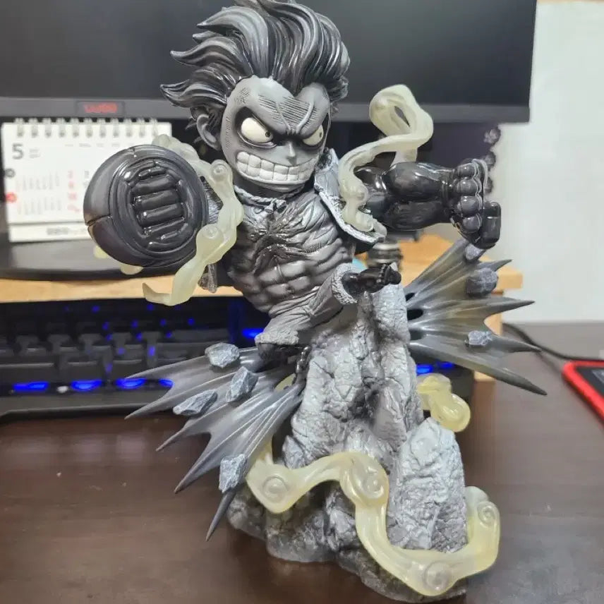 [BUNJANG] Top Gear 4 Luffy Resin Figure / top 기어 4 루피 원피스 레진 피규어