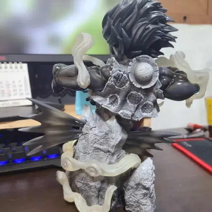 [BUNJANG] Top Gear 4 Luffy Resin Figure / top 기어 4 루피 원피스 레진 피규어