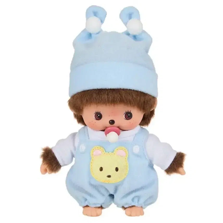 [BUNJANG] Sekiguchi Monchhichi Bebichhichi Doll Blue / 세키구치 몬치치 베비치치 인형 블루