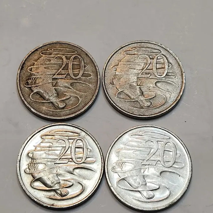 [BUNJANG] Australia Queen Elizabeth II Coin Design Change Collection / 호주 엘리자베스 2세 동전 디자인 변경 모음