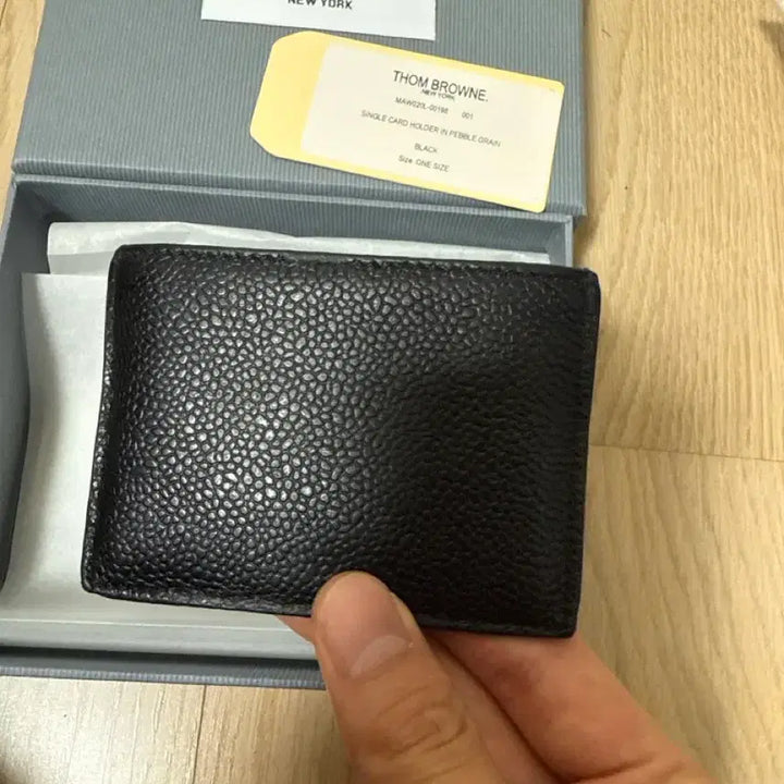 [BUNJANG] Thom Browne Tricolor Stripe Leather Card Holder / 톰브라운 카드지갑