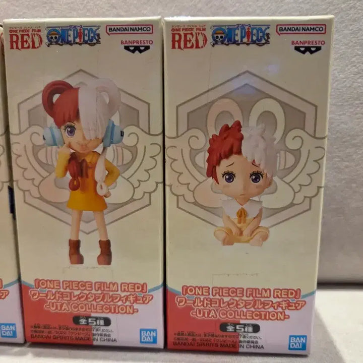 [BUNJANG] One Piece Film Red Uta World Collectable Figure (5-Set) / 원피스 필름레드 우타 월드 콜렉터블 피규어(5종세트)