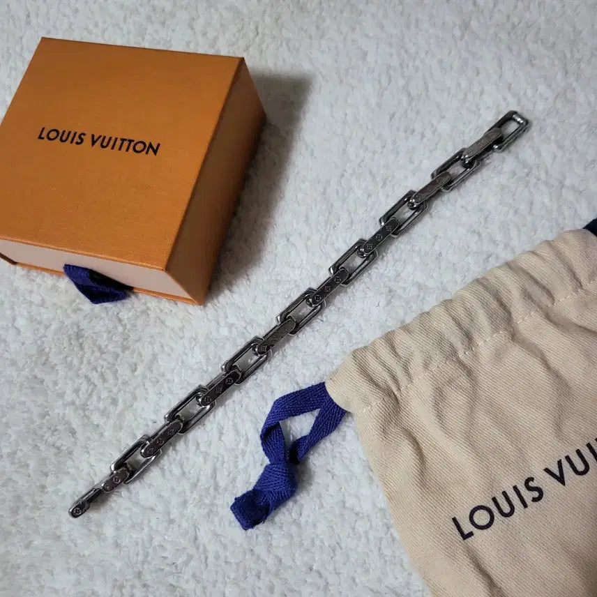 [BUNJANG] Louis Vuitton Virgil Abloh Monogram Chain Bracelet L / [26년구매/새상품급] L / 루이비통 버질아블로 모노그램 체인 팔찌