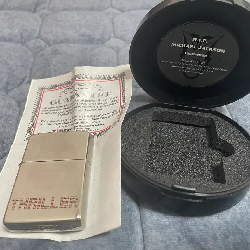 [BUNJANG] Michael Jackson Thriller Zippo Lighter / 마이클 잭슨 지포 (스릴러)