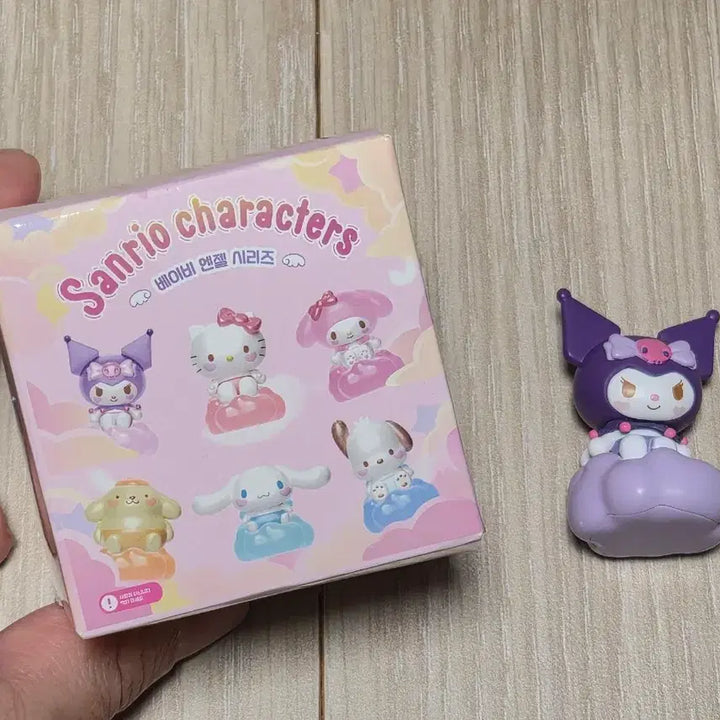 [BUNJANG] Sanrio Baby Angel Kuromi Figure / 산리오 베이비 엔젤 피규어 쿠로미