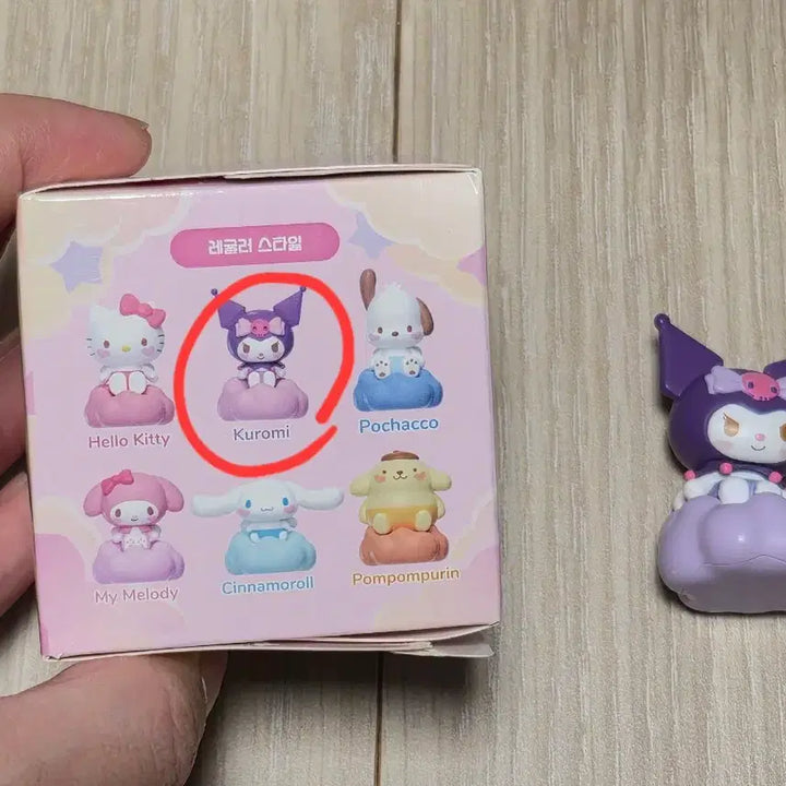 [BUNJANG] Sanrio Baby Angel Kuromi Figure / 산리오 베이비 엔젤 피규어 쿠로미