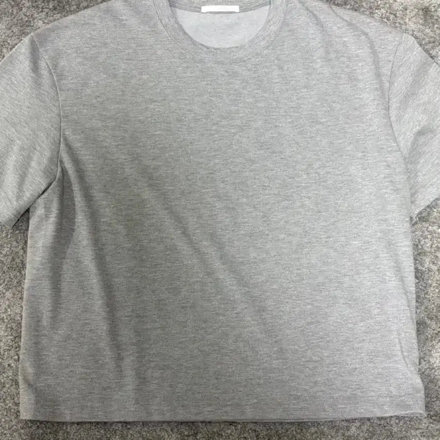 [BUNJANG] Dive In Uniform Crop T-Shirt (Gray) / (2) 다이브인 UNIFORM CROP T-SHIRTS (그레이)