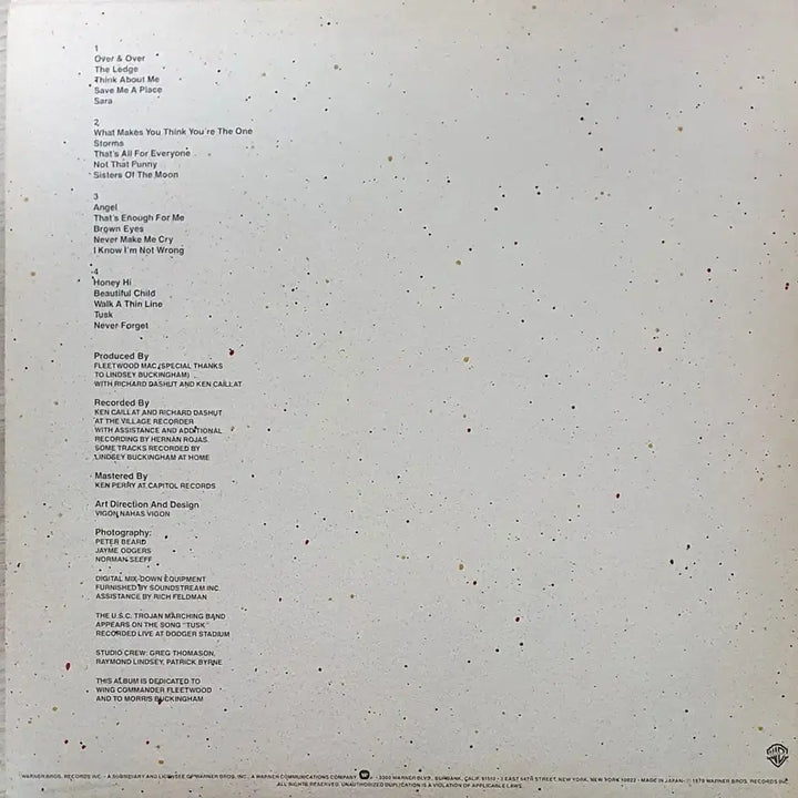 [BUNJANG] Fleetwood Mac Tusk 2LP Imported Classic Vinyl / LP (2LP) ㅡ  Fleetwood Mac  / Tusk  수입명반