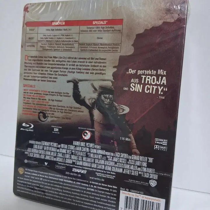 [BUNJANG] 300 Blu-ray Steelbook (Sealed) / (미개봉)300 블루레이 스틸북