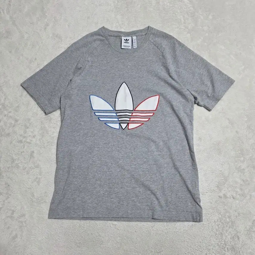 [BUNJANG] Adidas Flame Short Sleeve T-Shirt XL / (XL)아디다스 불꽃 반팔 티셔츠