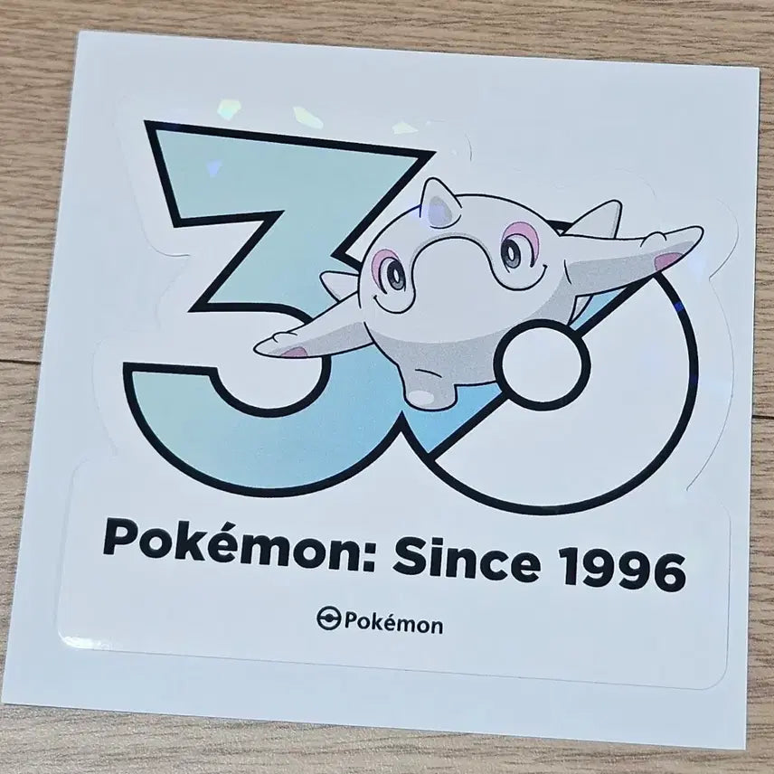 [BUNJANG] Pokemon 30th Anniversary Stickers / 포켓몬 30주년 스티커