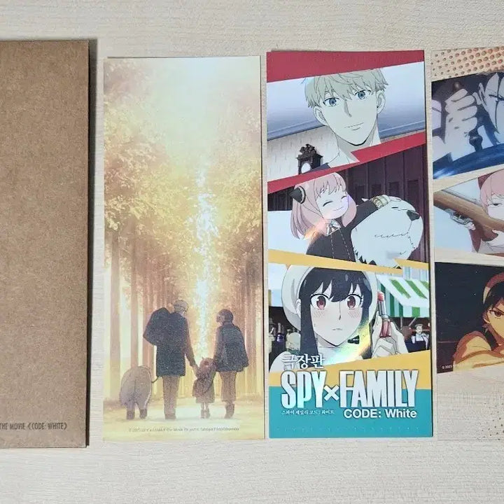 [BUNJANG] Spy x Family Code White Movie CGV Special Edition / 스파이 패밀리 코드 화이트 TTT 특전