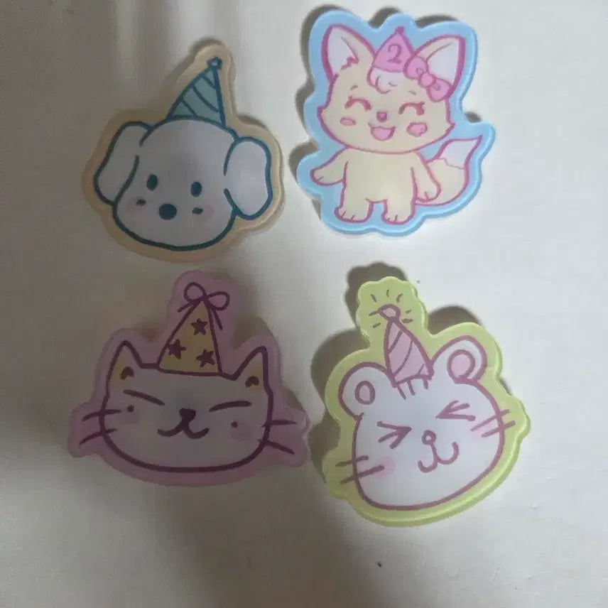 [BUNJANG] QWER Born to Rock 2nd Anniversary Popup Magnet Set / qwer born 2 rock 2주년 팝업 자석 세트