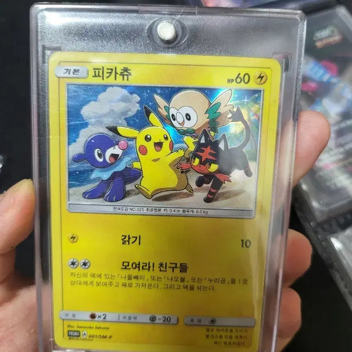 [BUNJANG] Pokemon Card Pikachu 2016 Nintendo Promo Card / 포켓몬카드 피카츄 닌텐도 2016프로모(급처