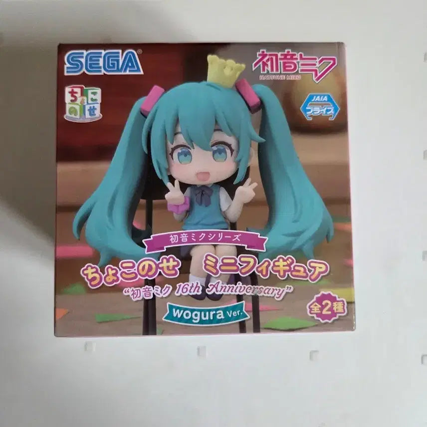[BUNJANG] Sega Hatsune Miku 16th Anniversary Nendoroid Figure / 세가 쵸코노세 하츠네 미쿠 16주년 피규어