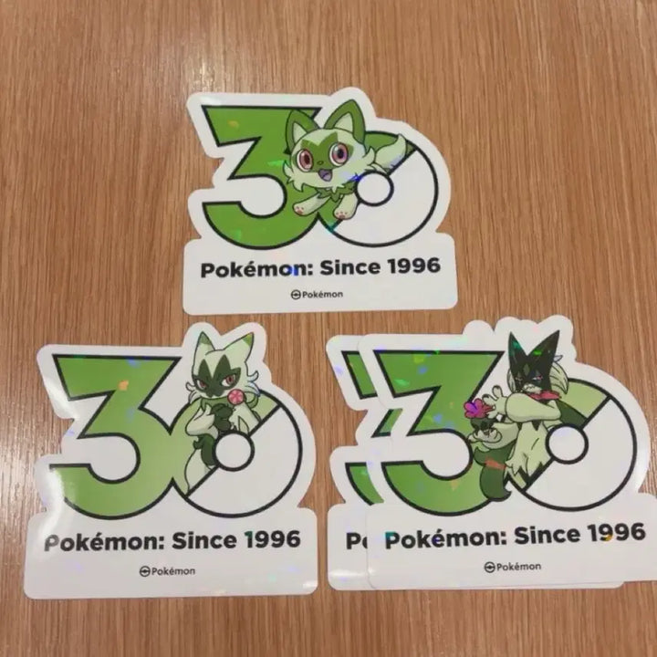 [BUNJANG] Nao Haa Narote Mascarana Pokemon 30th Anniversary Sticker / 나오하 나로테 마스카나 포켓몬 30주년 기념 스티커