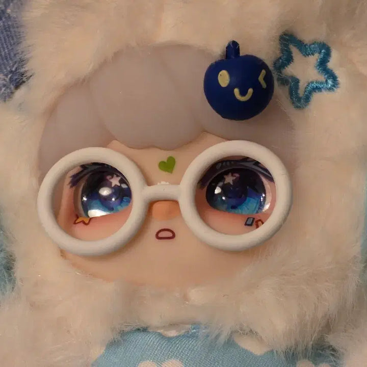 [BUNJANG] Lokiki Sweets Blue and White Plush / 로키키 스위티 (로키키달콤)