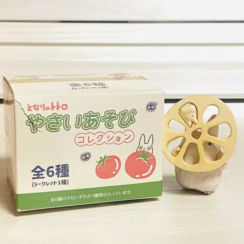 [BUNJANG] Studio Ghibli My Neighbor Totoro Vegetable Series Figure / 지브리 소토토로 야채시리즈 피규어 판매