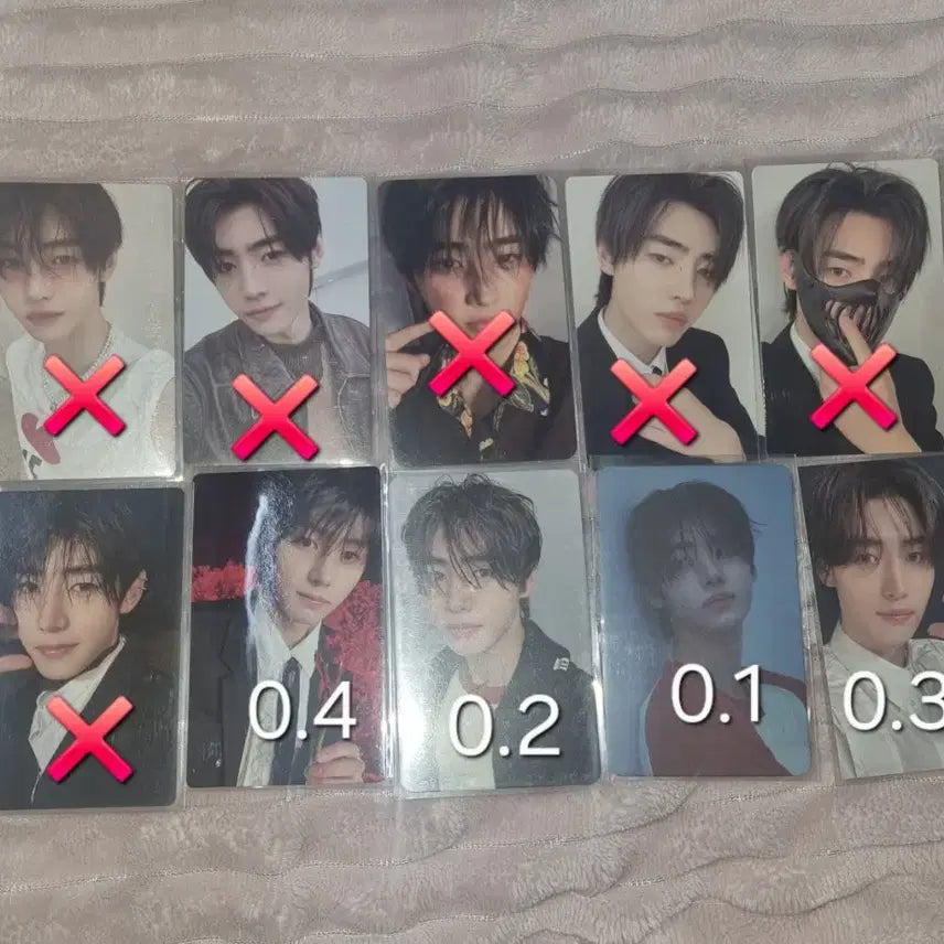 [BUNJANG] ENHYPEN Sunghoon Bundle Set Photocard / 엔하이픈 성훈 포카 일괄