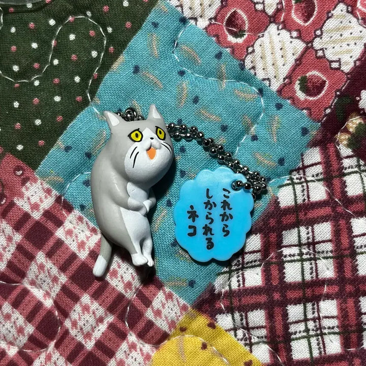 [BUNJANG] Shigotononeko Working Cat "Joasseu" Charm / 시고토네코 일하는 고양이 좋았쓰 키링 가챠