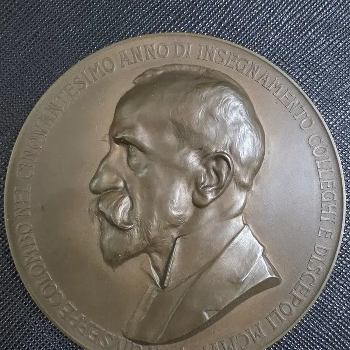 [BUNJANG] Giuseppe Colombo Commemorative Large Medal (1906) / 1906년 이태리 주세페 콜롬보 기념 대형 메달