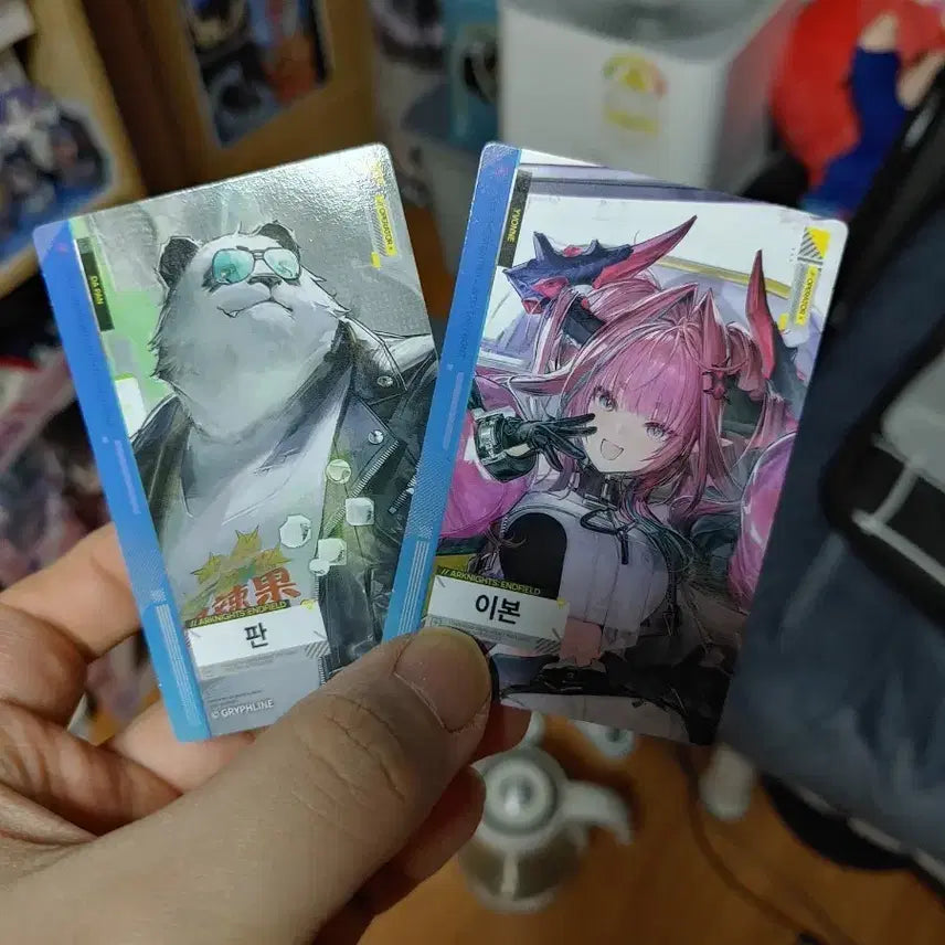 [SOLD OUT] 명일방주 엔드필드 캐릭터 카드 2종 일괄 판매