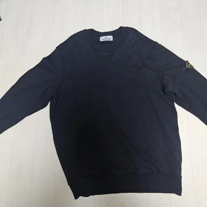 [BUNJANG] Stone Island Black Sweatshirt / 스톤아일랜드 블랙 맨투맨