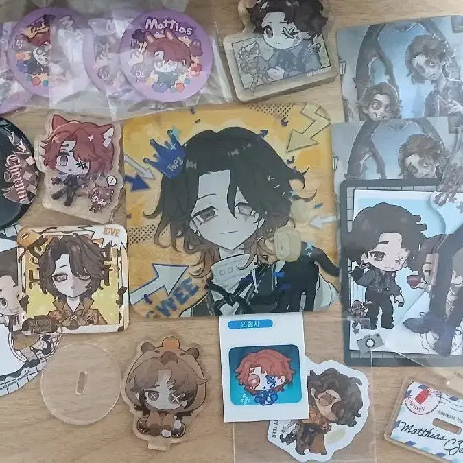 [BUNJANG] Identity V Mathias Puppeteer Merchandise Bundle Set / 제5인격)  마티아스 인형사 굿즈 일괄 판매