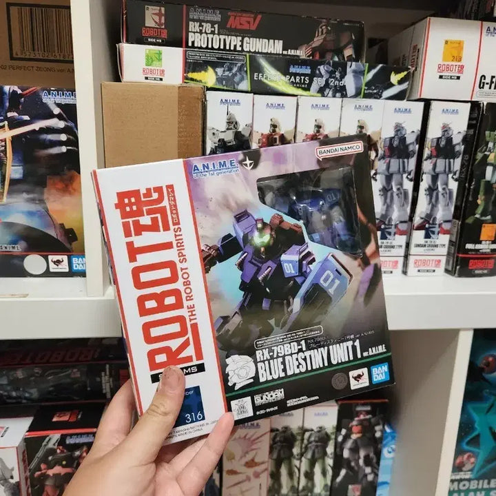 [BUNJANG] Robot Spirits Blue Destiny Unit 1 ver. A.N.I.M.E. Action Figure / 로봇혼 블루 데스티니 1호기 ver.A.N.I.M.E.