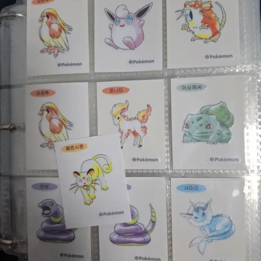 [BUNJANG] Pokemon Artwork Various Ttibu-seal Stickers / 사진 외에도 계속 업데이트) 포켓몬 아트워크 여러가지 띠부씰 판매합니다