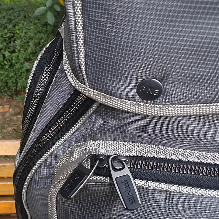 [BUNJANG] Waterproof Pro Caddy Bag (Gray) / 골프백 방수 프로 캐디백 (그레이)