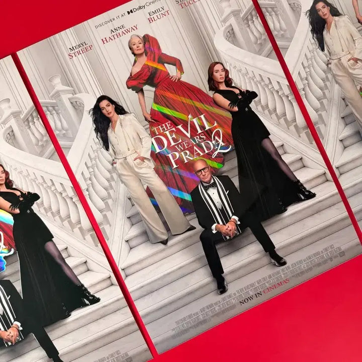 [BUNJANG] The Devil Wears Prada Dolby Cinema Poster A3 / 악마는 프라다를 입는다 돌비 시네마 포스터 A3 굿즈특전영화메가박스