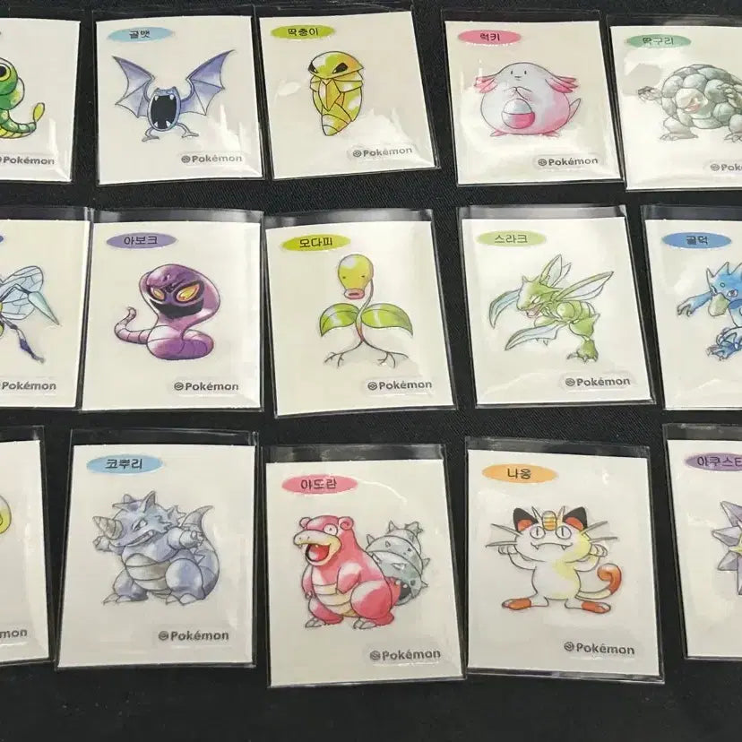 [BUNJANG] 30th Anniversary Pokemon Stickers Bundle Set / 30주년 포켓몬 띠부씰 팔아요~