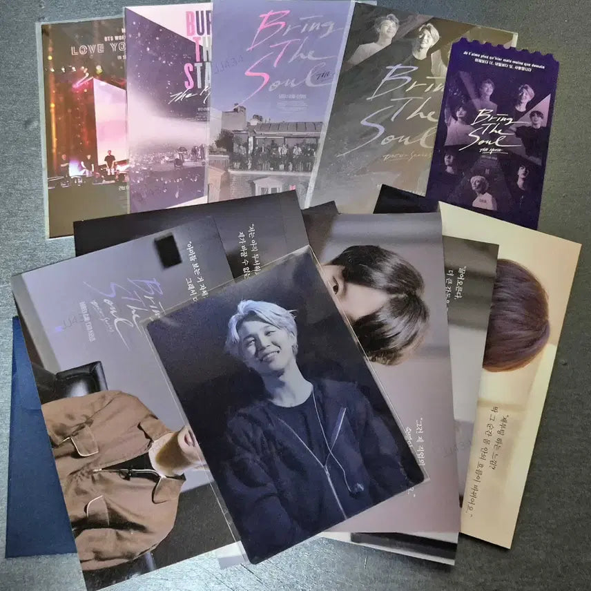 [BUNJANG] BTS Concert Movie Series Special Edition Postcards (Lenticular - Jimin) Bundle Set / 방탄소년단 BTS 콘서트 영화 시리즈 특전엽서(렌티큘러-지민)일괄