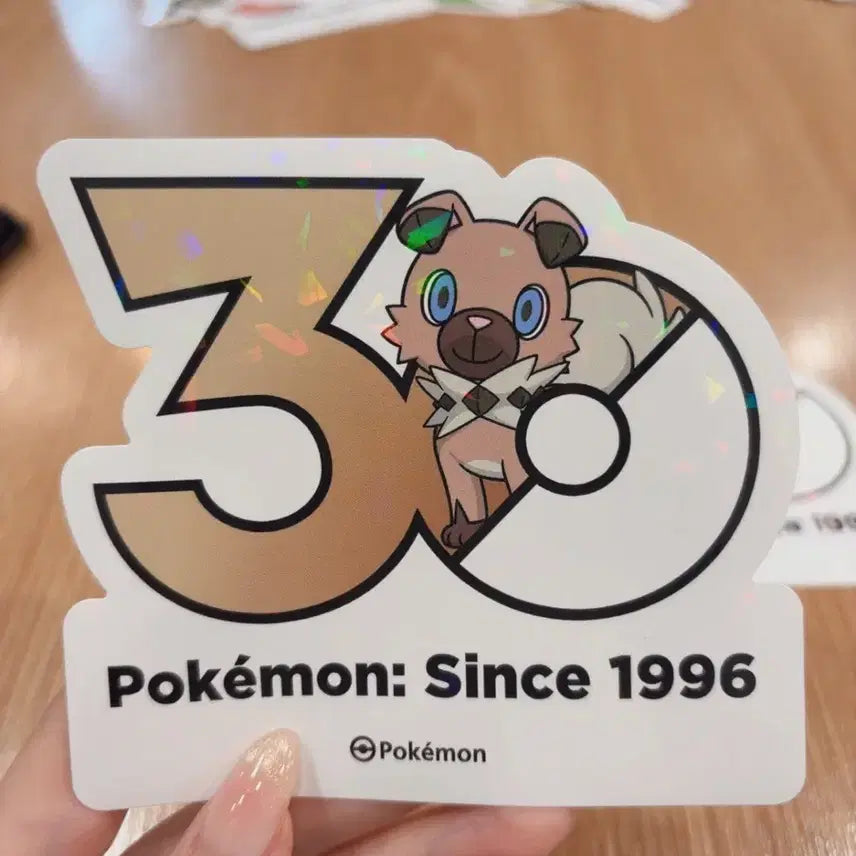 [BUNJANG] Pokemon 30th Anniversary Lunalugy Set Sticker / 암멍이 루가루암 세트 포켓몬 30주년 기념 스티커