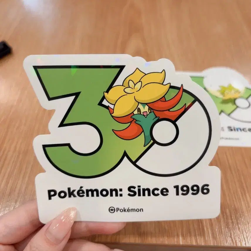 [BUNJANG] Comoca Pokemon 30th Anniversary Sticker Set / 꼬모카 백솜모카 세트 포켓몬 30주년 기념 스티커