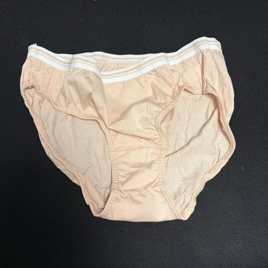 [BUNJANG] Apricot Cotton Blend Banded Briefs (Used) / 살구 밴딩 면 팬티 (중고)