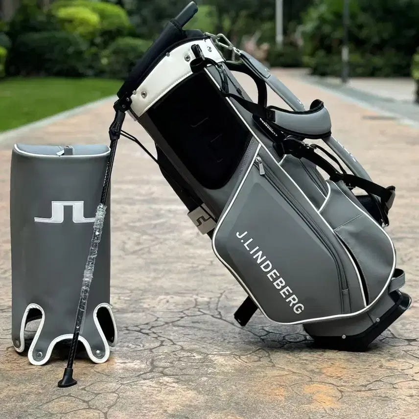 [BUNJANG] New Carbon Fiber Ultra-Light Stand Golf Bag (Gray) / 골프백 신상 탄소섬유 초경량 스탠드백(그레이)