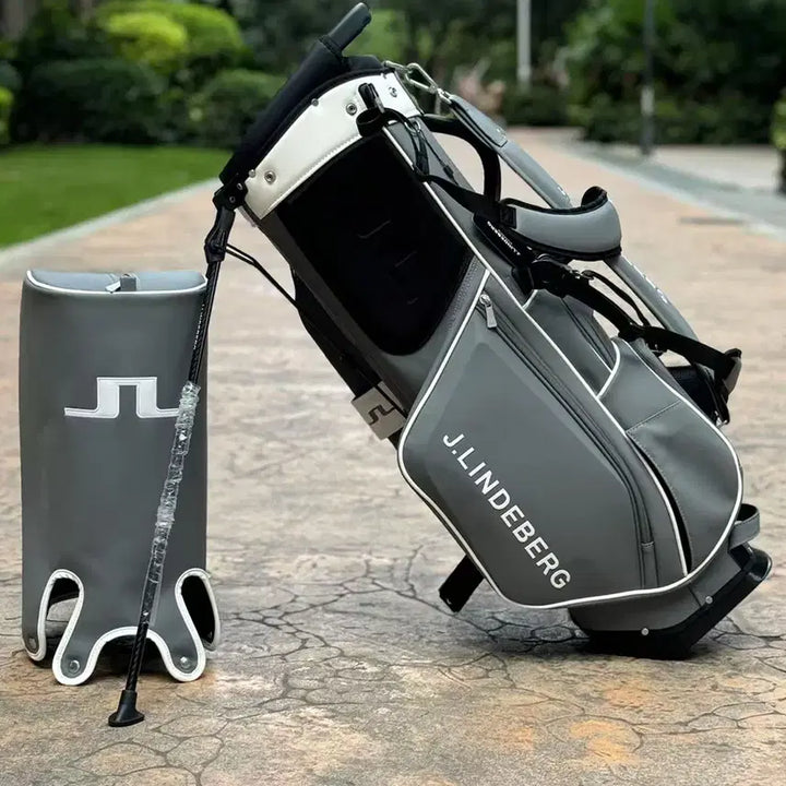 [BUNJANG] New Carbon Fiber Ultra-Light Stand Golf Bag (Gray) / 골프백 신상 탄소섬유 초경량 스탠드백(그레이)