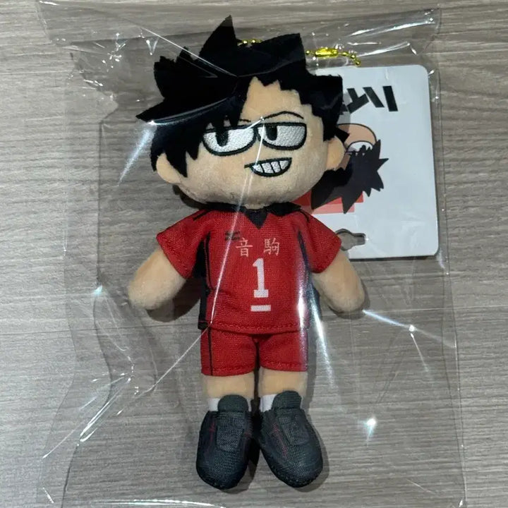 [BUNJANG] Haikyuu!! Tetsuro Kuroo Jirori Plush Keychain / 새상품)하이큐 지로리 인형 쿠로오 테츠로 키링 키체인 누이