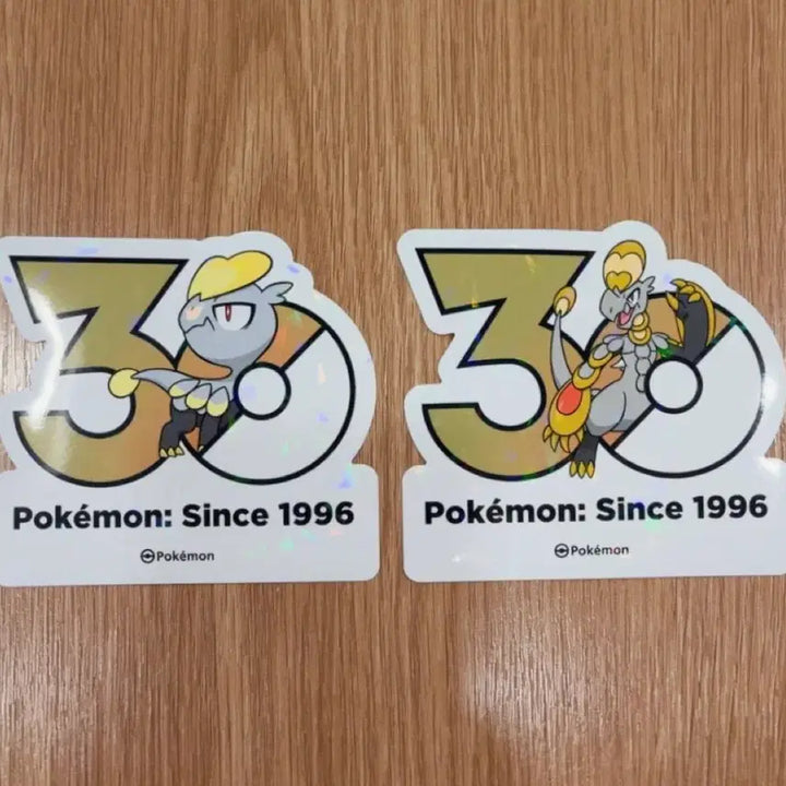 [BUNJANG] Chrara-Go Set Pokemon 30th Anniversary Stickers / 짜랑꼬 짜랑고우 세트 포켓몬 30주년 기념 스티커