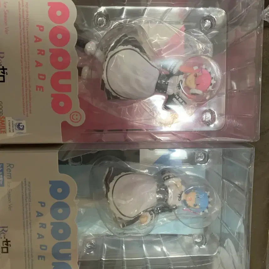 [BUNJANG] Popup Parade Re:Zero Ram &amp; Rem Figure Bundle Set / 팝업 퍼레이드 리제로 렘 람 2종 일괄판매 택포